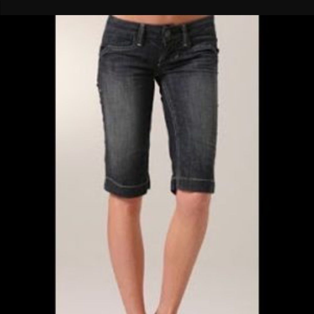William Rast Lisa‎ Long Denim Shorts